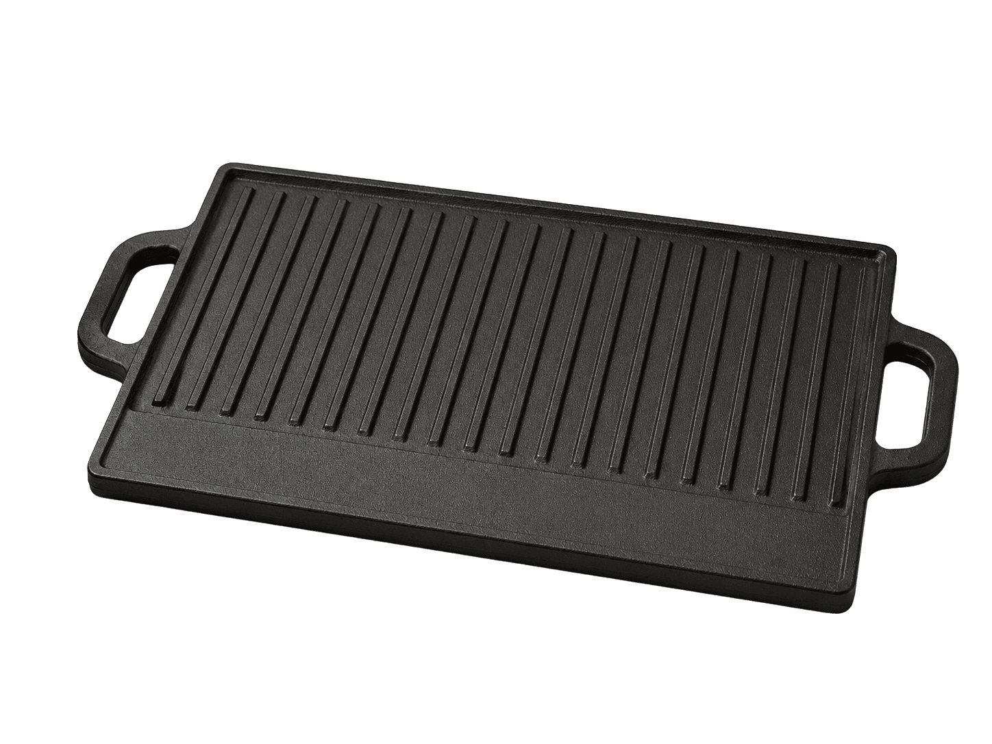 Matte Black Barbecue Grill Plate — Matte Black